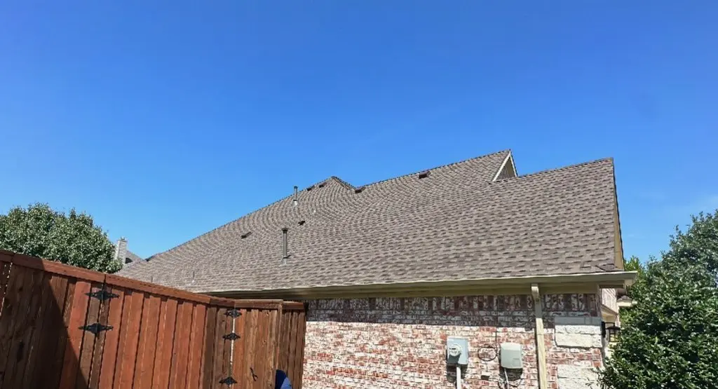 Completed roof replacement project in Sebastopol